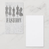 Een hoop koffie. Retro  tapedriefformulier Visitekaartje (Voorkant / Achterkant)