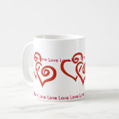 Een hoop Liefde Mok (Voorkant links)