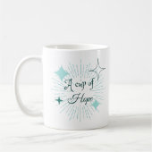 Een hoopbeker koffiemok (Links)