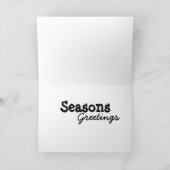 Een hoorn voor het Spelen Feestdagen Kaart (Binnen)