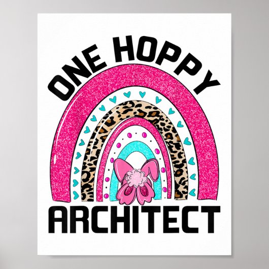 Een Hoppy Architect Pasen voor Architect Pasen 20 Poster (Voorkant)