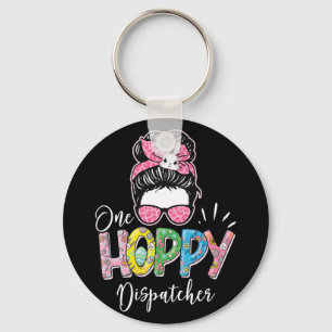 Een hoppy Dispatcher - Paashaas 911 Noodsituatie Sleutelhanger