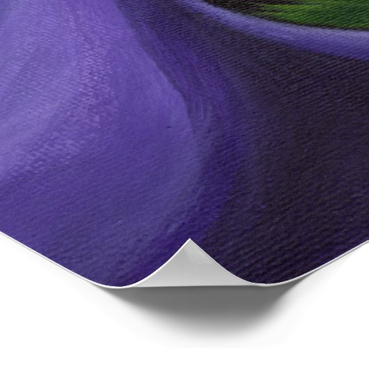 Een horloge | Fantasy Tuxedo Cat Art Poster (Hoek)