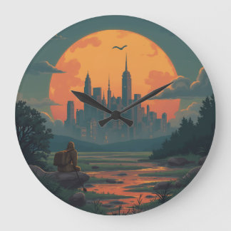 Een horloge voor jou grote klok