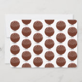 Eén hot Chocolate Bomb 1ste verjaardag Kaart (Achterkant)