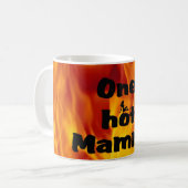 Eén Hot Mamma Coffee-Mok Koffiemok (Voorkant links)