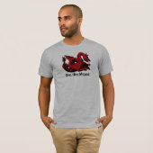 Eén Hot Mess Dragon Creature T-shirt (Voorkant volledig)