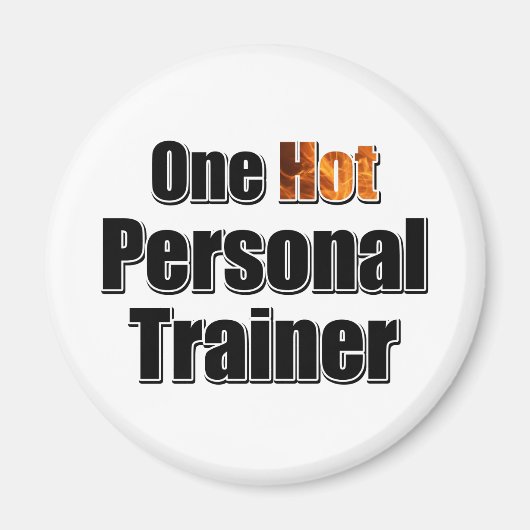 Eén hot-Personal trainer Magneet (Voorkant)