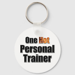 Eén hot-Personal trainer Sleutelhanger