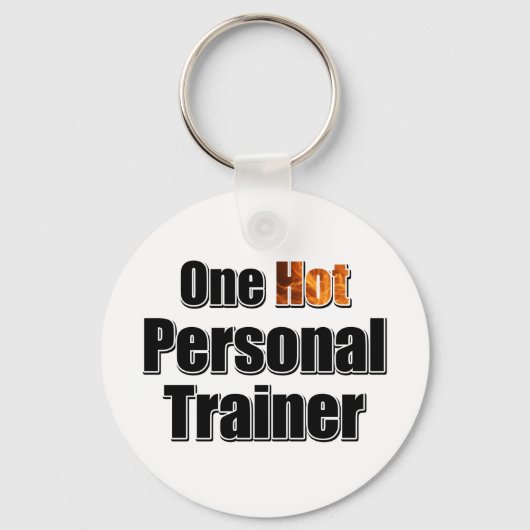 Eén hot-Personal trainer Sleutelhanger (Voorkant)