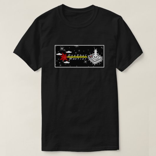 Eén hot Warrior Space T-shirt (Design voorkant)