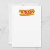 een hotdog grap lacht om deze kaart (Achterkant)