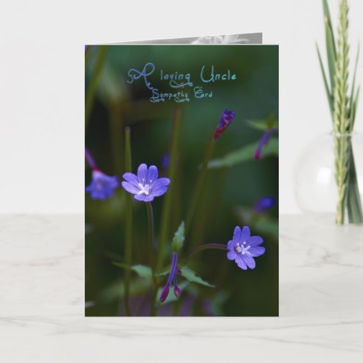 Een houdende van Oom, sympathiekaart Kaart (Voorkant)