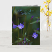 Een houdende van Oom, sympathiekaart Kaart (Gele Bloem)