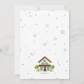 Een House Warming Party Kaart (Achterkant)