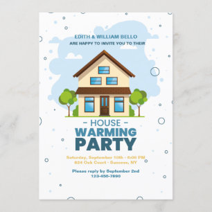 Een House Warming Party Kaart