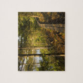 Een houten wandelweg in Acadia National Park Maine Legpuzzel (Verticaal)