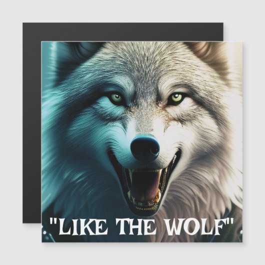 "Een howling Hunger: zoals de Wolf?" (Voorkant / Achterkant)