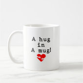 Een Hug in een Mok. Koffiemok (Links)