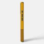 Een huis, goudbruin abstracte moderne kunst Case-Mate iPhone case (Achterkant / Links)