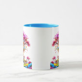 Een huis in een magische boom. mok (Midden)