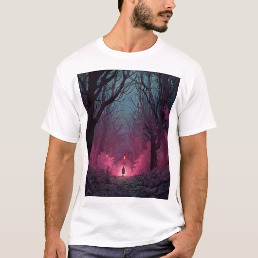 Een huis in het bos t-shirt (Voorkant)
