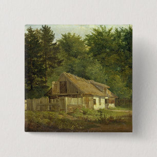 Een huis in het Frederiksdal-bos nabij Vierkante Button 5,1 Cm