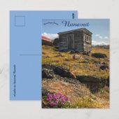 Een huis in Nunavut, Canada Briefkaart (Voorkant / Achterkant)