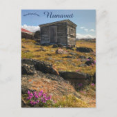 Een huis in Nunavut, Canada Briefkaart (Voorkant)