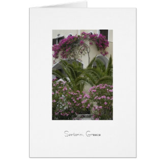 Een huis in Santorini