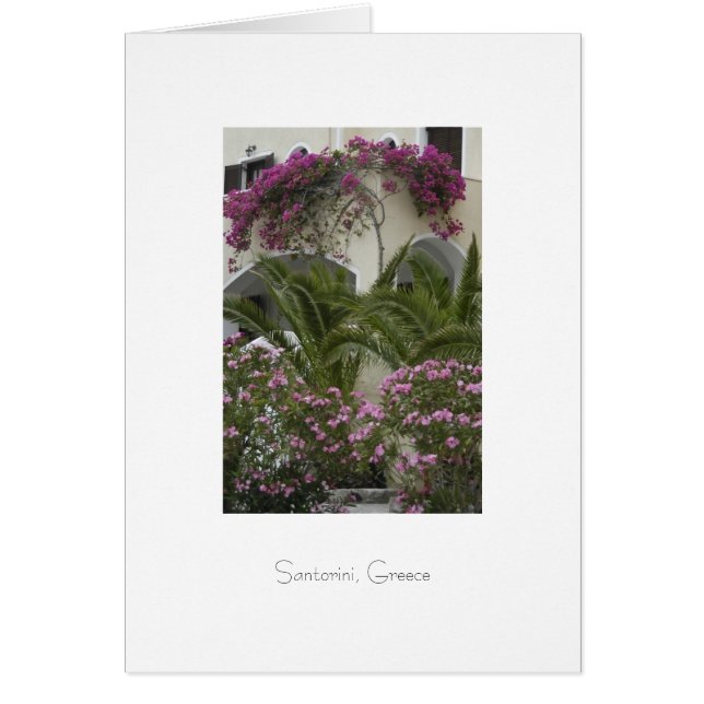 Een huis in Santorini (Voorkant)