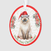 Een huis is geen huis zonder Katten Ornament (voorkant)