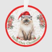 Een huis is geen huis zonder Katten Ornament (voorkant)