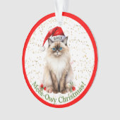 Een huis is geen huis zonder Katten Ornament (voorkant)