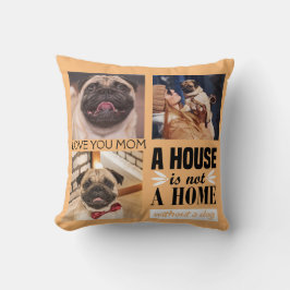 Een huis is geen thuis zonder foto-collage. kussen