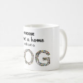 Een huis is geen thuis zonder mok. koffiemok (Voorkant rechts)