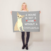 Een huis niet een thuis Chihuahua hond