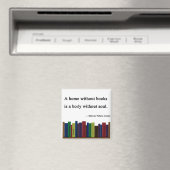 Een huis zonder boeken magneet (Insitu (Vaatwasser))