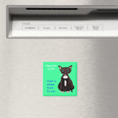 een huisdier is er altijd voor jou . magneet (Insitu (Vaatwasser))