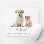 een huisdier muismat (Met muis)