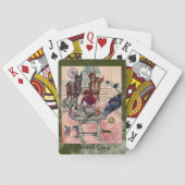 Een huisdier sitters dagboek pokerkaarten (Achterkant)