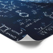 Een humanoïde interactie met een data board poster (Hoek)