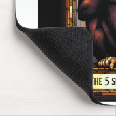 Een humoristische mousepad. De 5-seconden regel Muismat (Hoek)