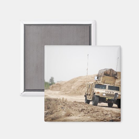 Een Humvee leidt veiligheid Magneet (Voorkant / Achterkant)