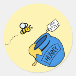 Een Hunny van een Sticker