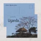 Een hut in Oeganda Briefkaart (Voorkant / Achterkant)