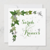 een huwelijk aangaan en een persoonlijke workshop  kaart (Voorkant)