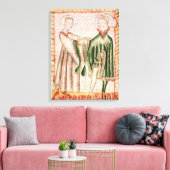 Een huwelijk canvas afdruk (Insitu (Woonkamer))