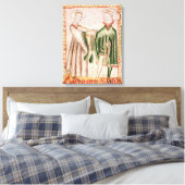 Een huwelijk canvas afdruk (Insitu (Slaapkamer))