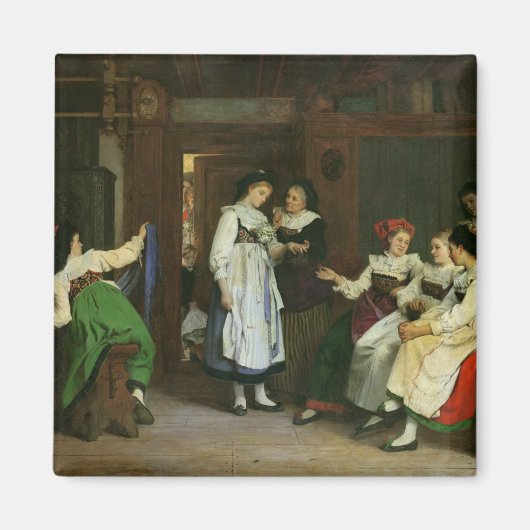 Een huwelijk in de Elzas Magneet (Voorkant)